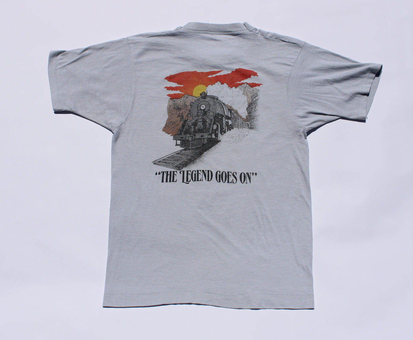 1980's Size Small Merle Haggard "The Legend Goes On" Tee Shirt