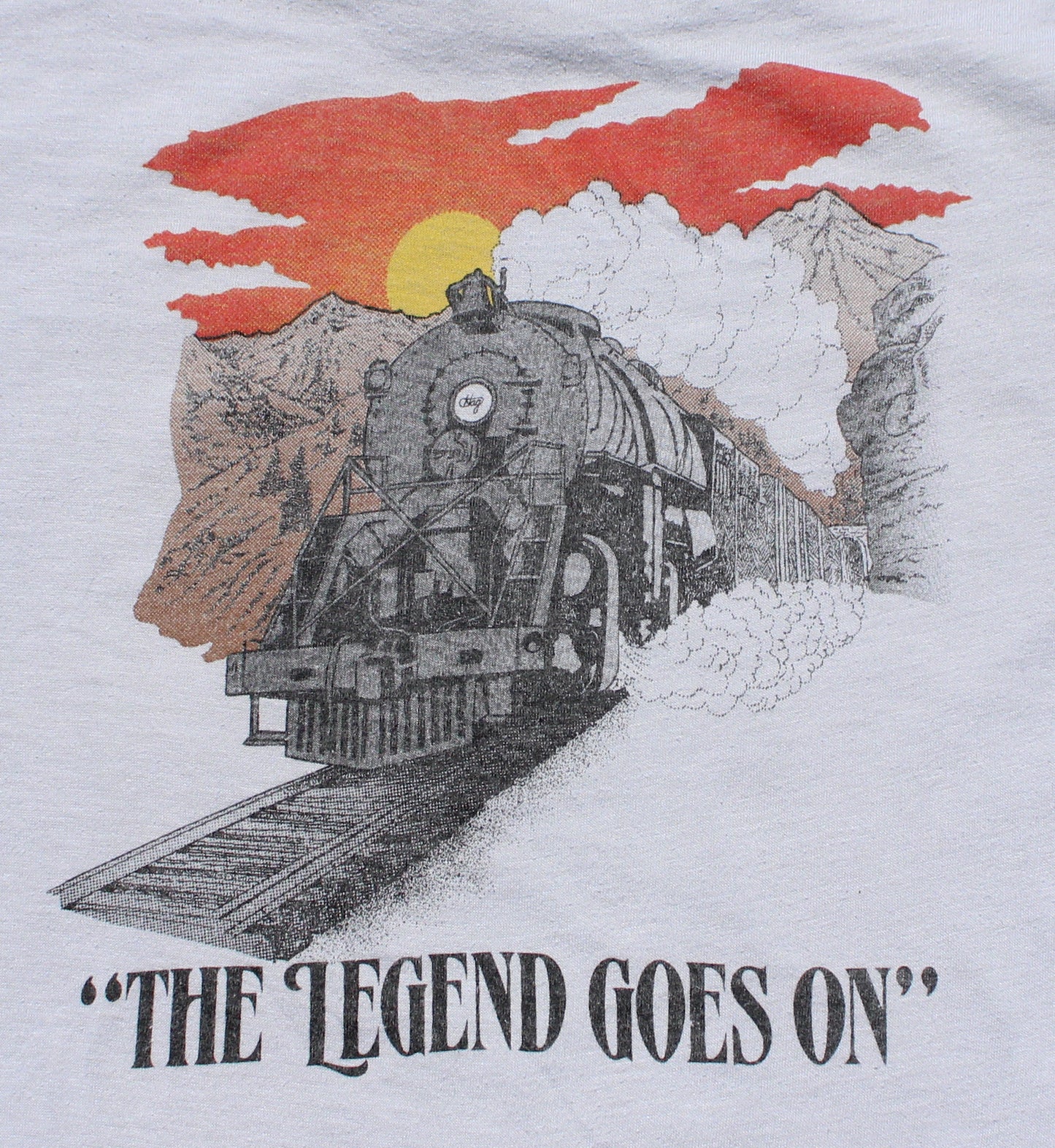 1980's Size Small Merle Haggard "The Legend Goes On" Tee Shirt