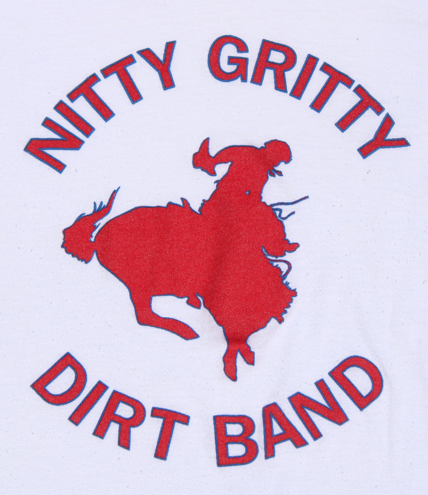 1980's Size Small Nitty Gritty Dirt Band "Bullrider" Tee Shirt