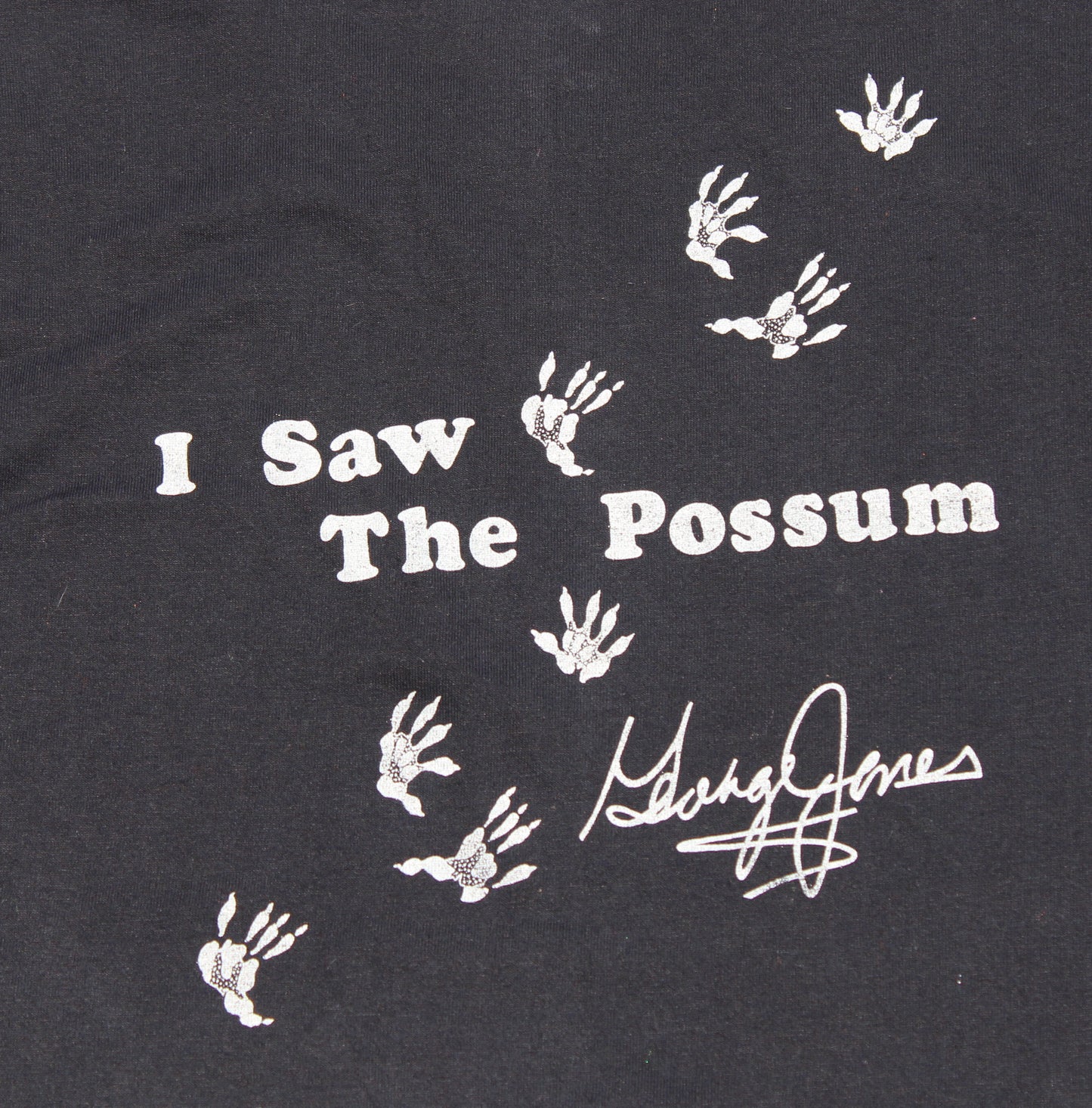 1980's Size Large George Jones "Possum" Sleeveless Shirt