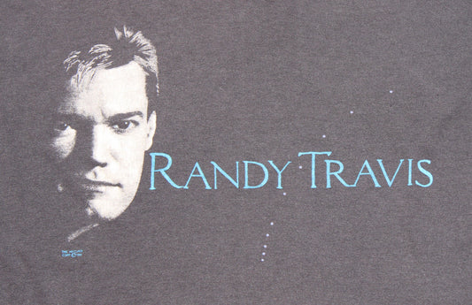 1988 Size Large Randy Travis "Face" Tee Shirt