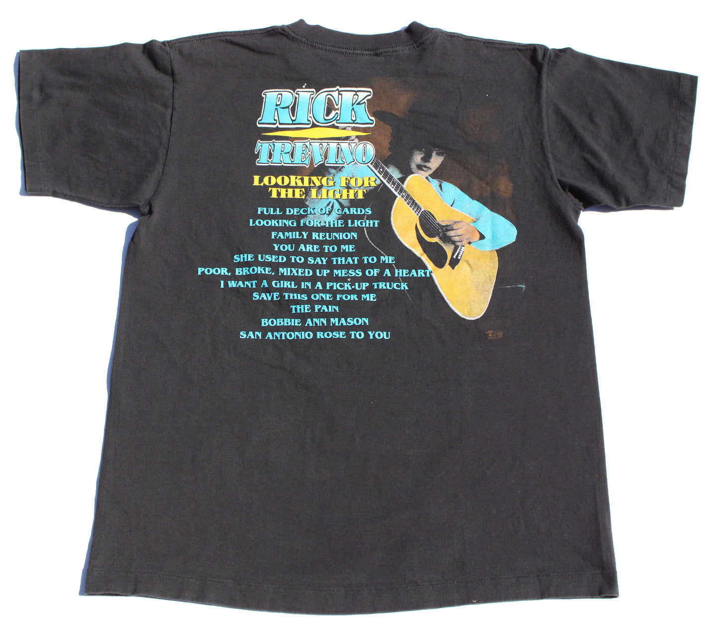1990's Size Large Rick Trevino "Looking For The Light" Tee Shirt