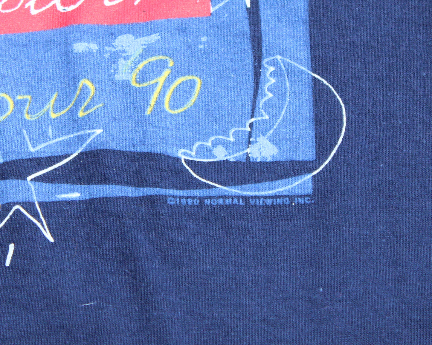 1990 Size Large Linda Ronstadt "Cry Like A Rainstorm Tour" Tee Shirt