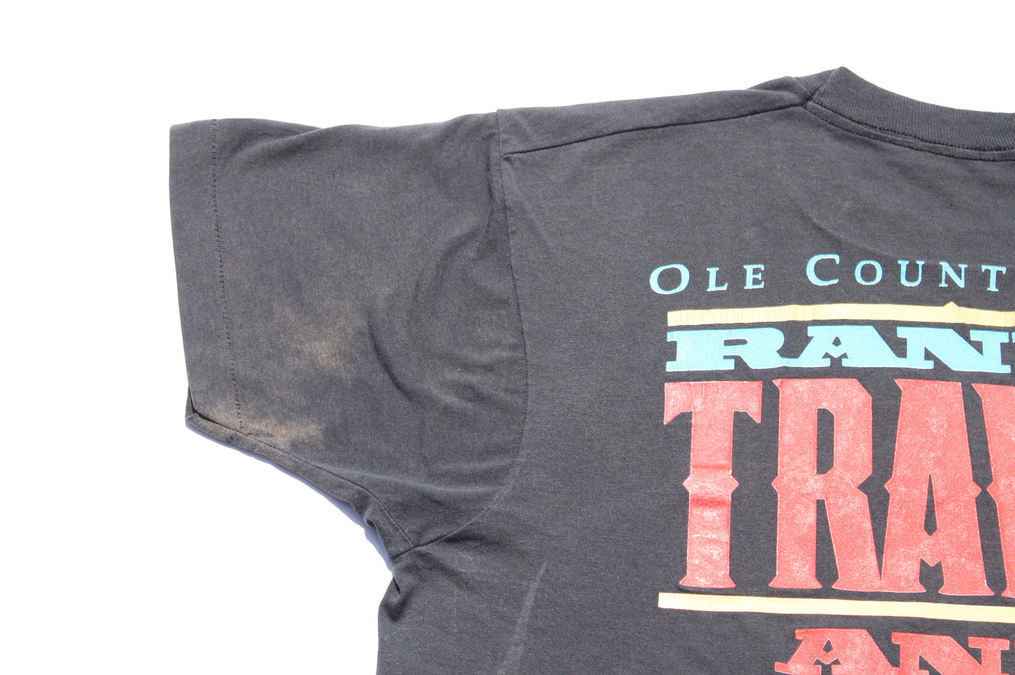 1990 Size Large Randy Travis X George Jones "Ole Country Boys" Tee Shirt
