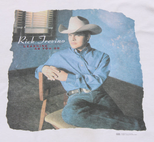 1996 Size XL Rick Trevino "Learning As You Go" Tee Shirt