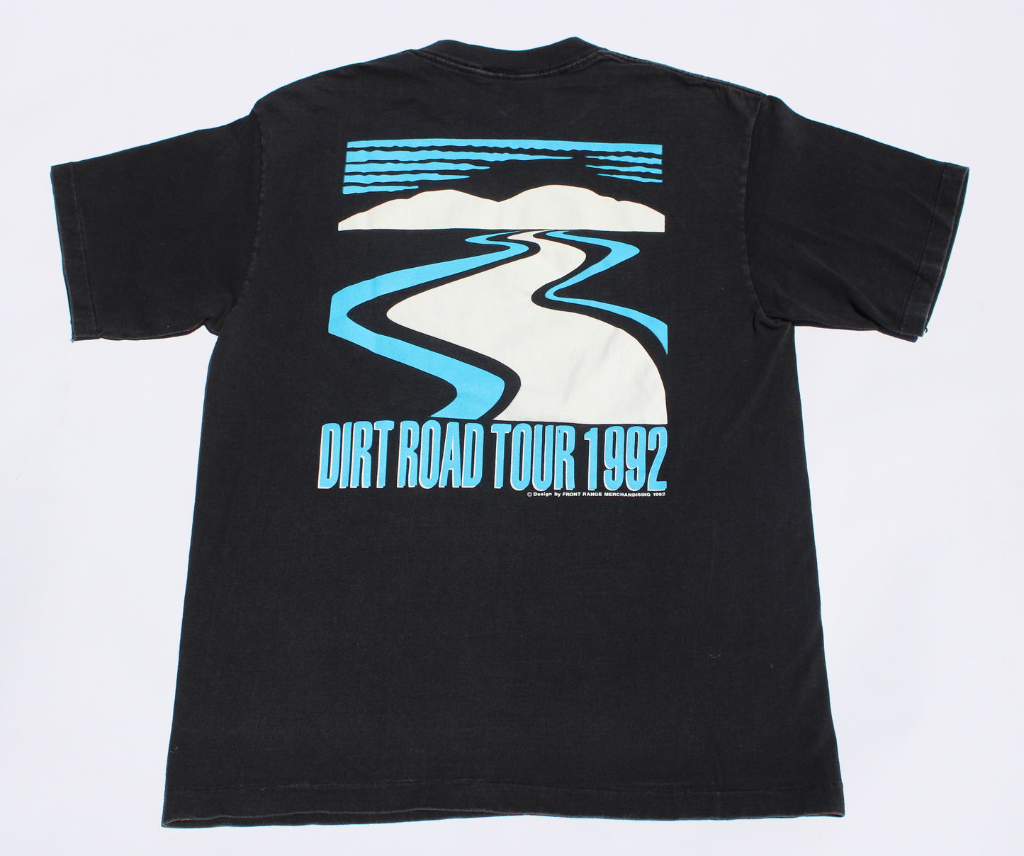1992 Size Large Sawyer Brown "The Dirt Road" Tee Shirt