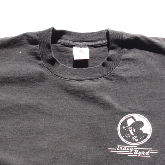 1990's Size Large Tracy Byrd "Logo" Tee Shirt