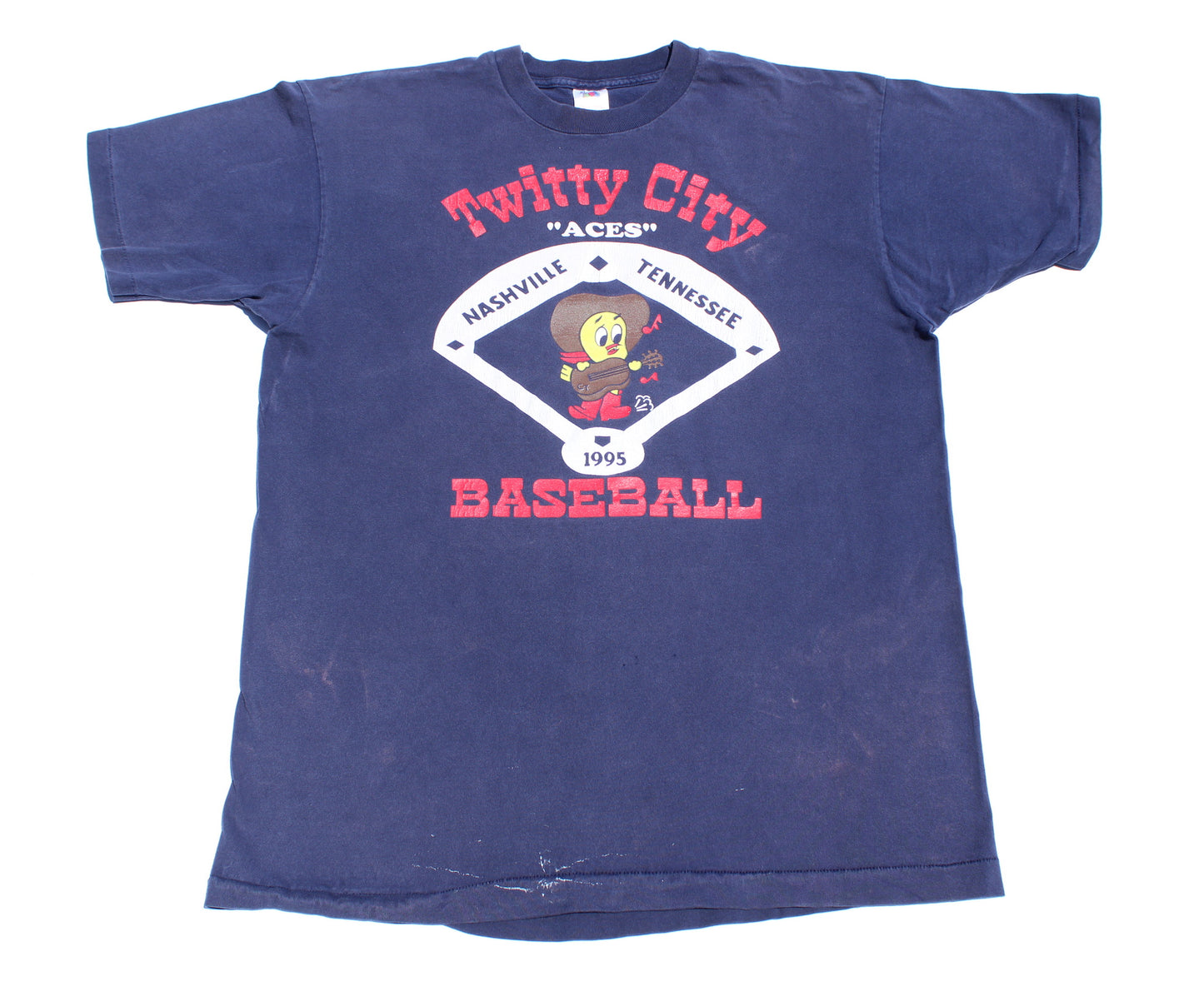 1995 Size XL Conway Twitty "Twitty City Aces" Tee Shirt