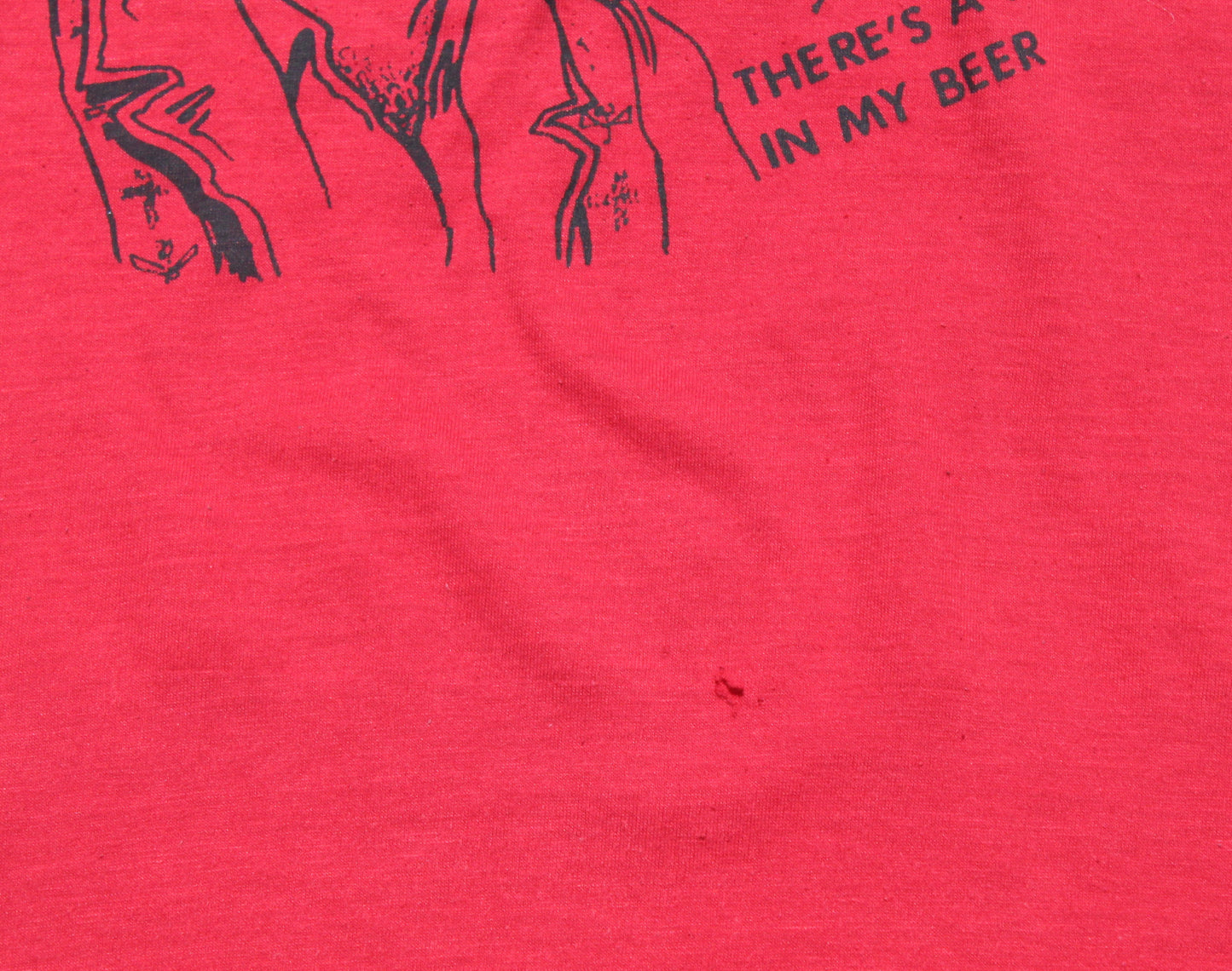 1980's Size Medium Hank Williams Sr. & Jr. "There's A Tear In My Beer" Tee Shirt