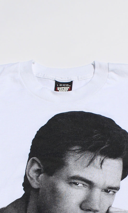 1990's Size Large Randy Travis "Face" Long Sleeve Shirt