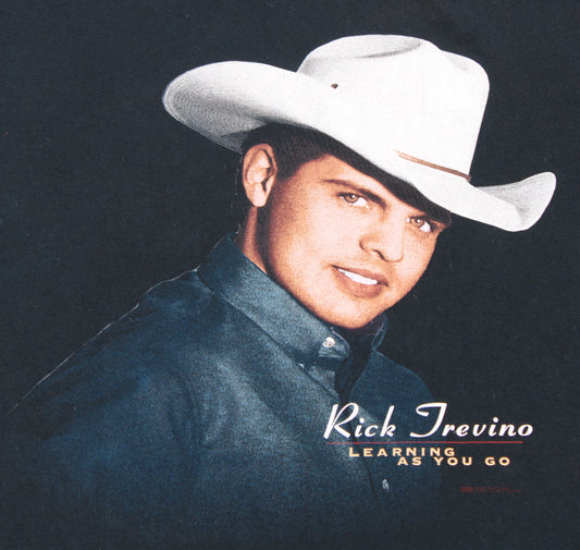 1996 Size Large Rick Trevino "Learning As You Go" Tee Shirt