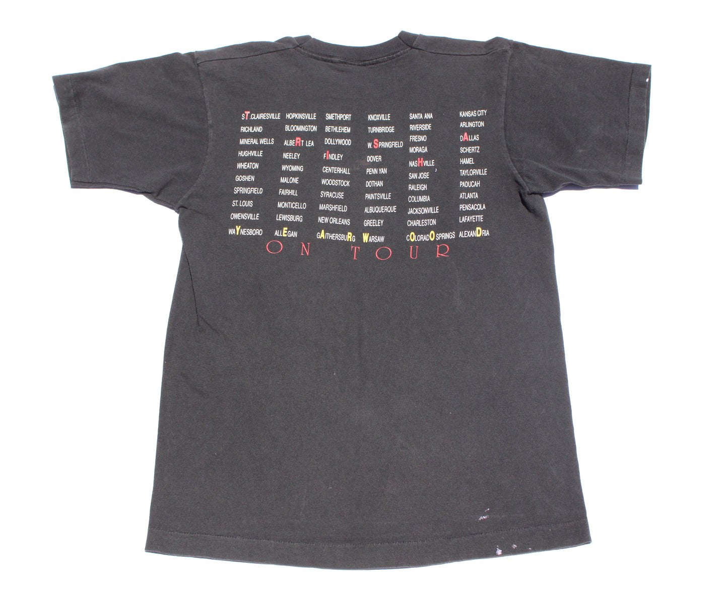1990's Size Medium Trisha Yearwood "Tour" Tee Shirt