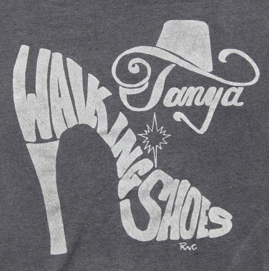 1990's Size XL Tanya Tucker "Walking Shoes" Tee Shirt