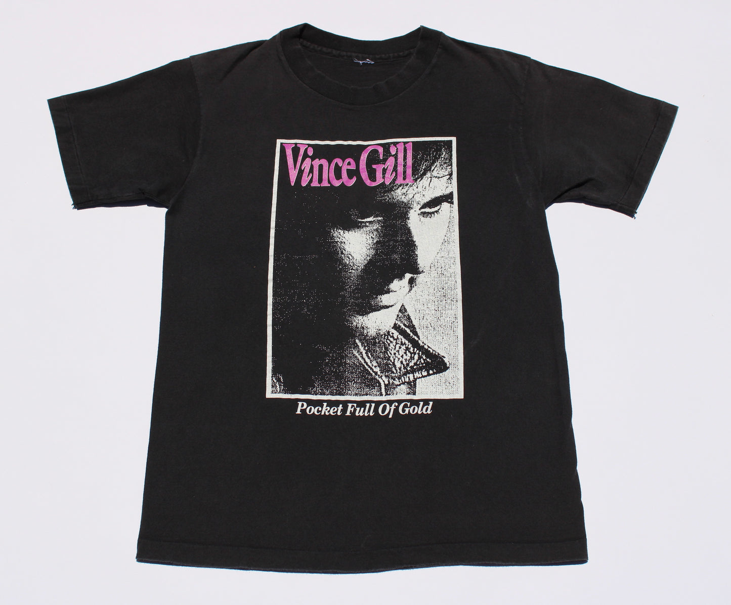 1990's Size Medium Vince Gill "Pocket Full Of Gold" Tee Shirt