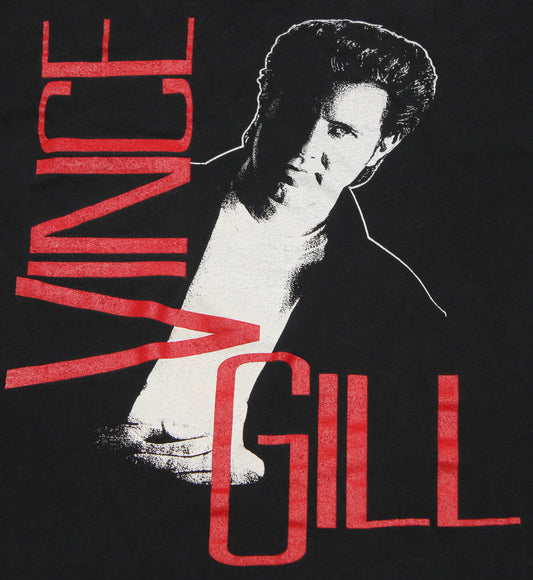 1992 Size Large Vince Gill "Tour 92" Tee Shirt