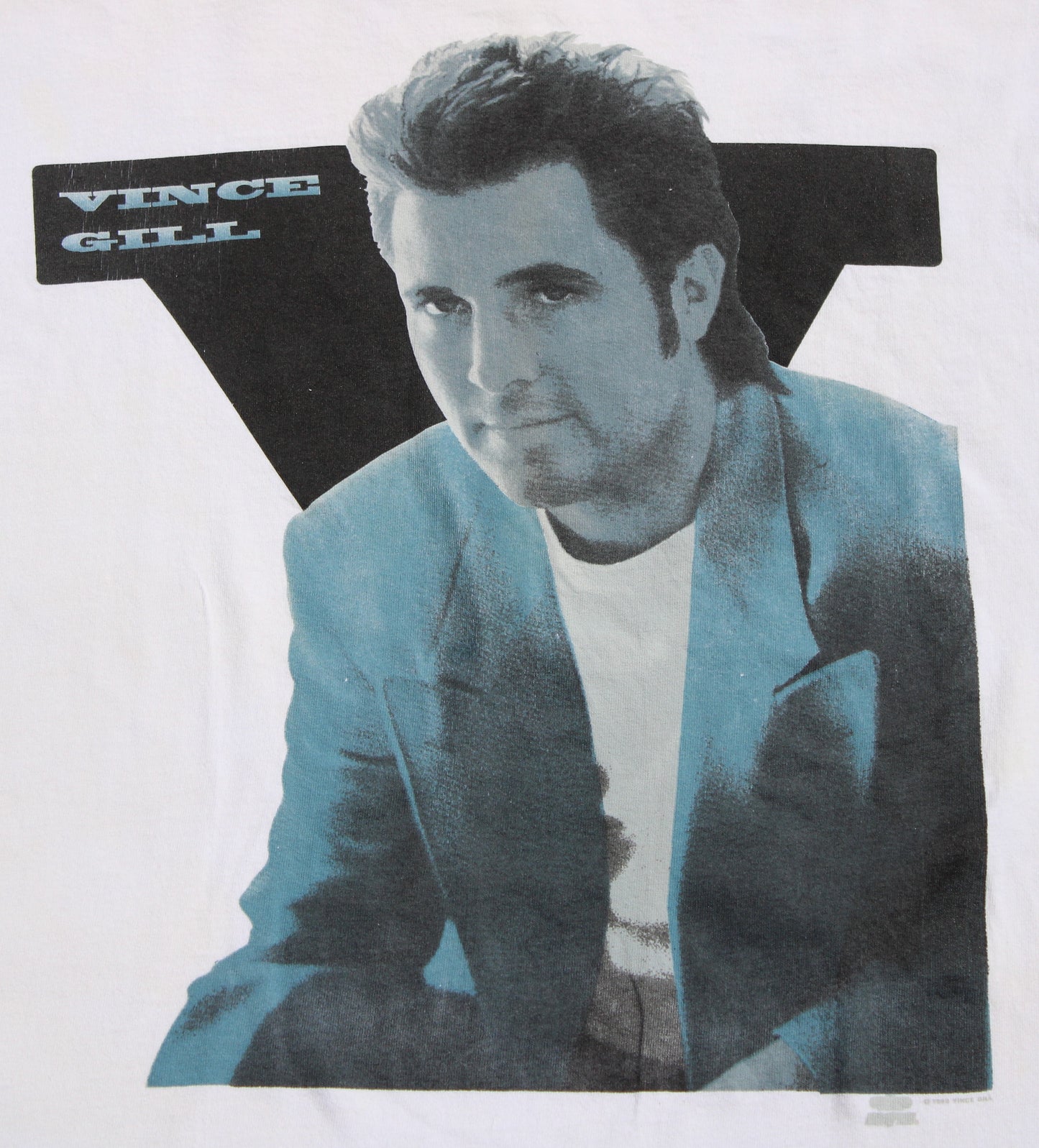 1994 Size Large Vince Gill "Face" Tee Shirt