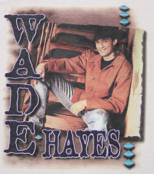 1990's Size Large Wade Hayes "Old Enough To Know Better" Tee Shirt