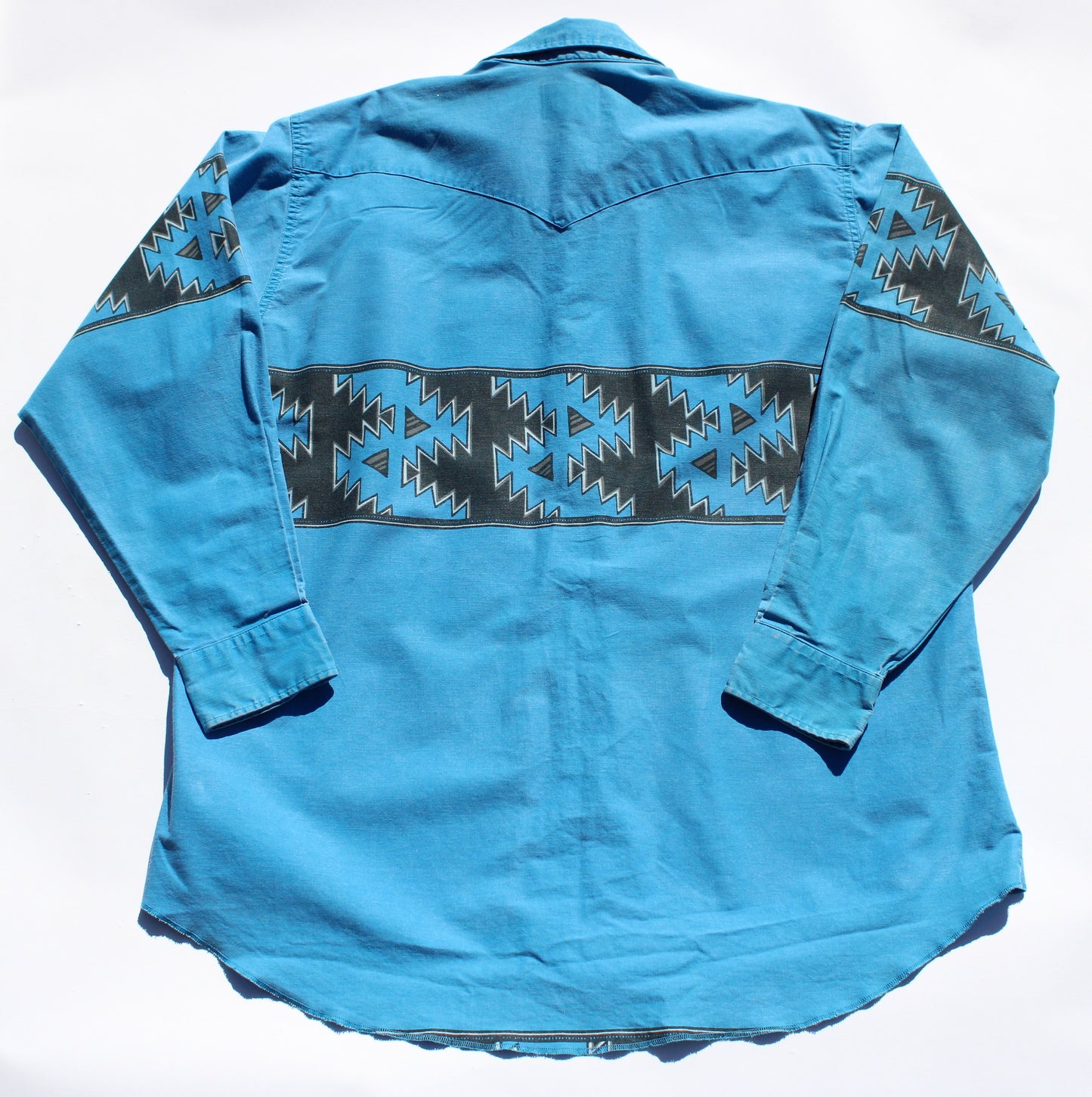 1990's Size XXL Wrangler Brushpopper Button Up shirt