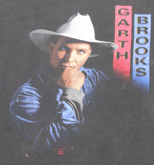 1992 Size Large Garth Brooks "Red, White & Blue" Tee Shirt