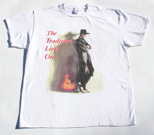 1990's Size XXL Hank Williams III "The Tradition Lives On" Tee Shirt