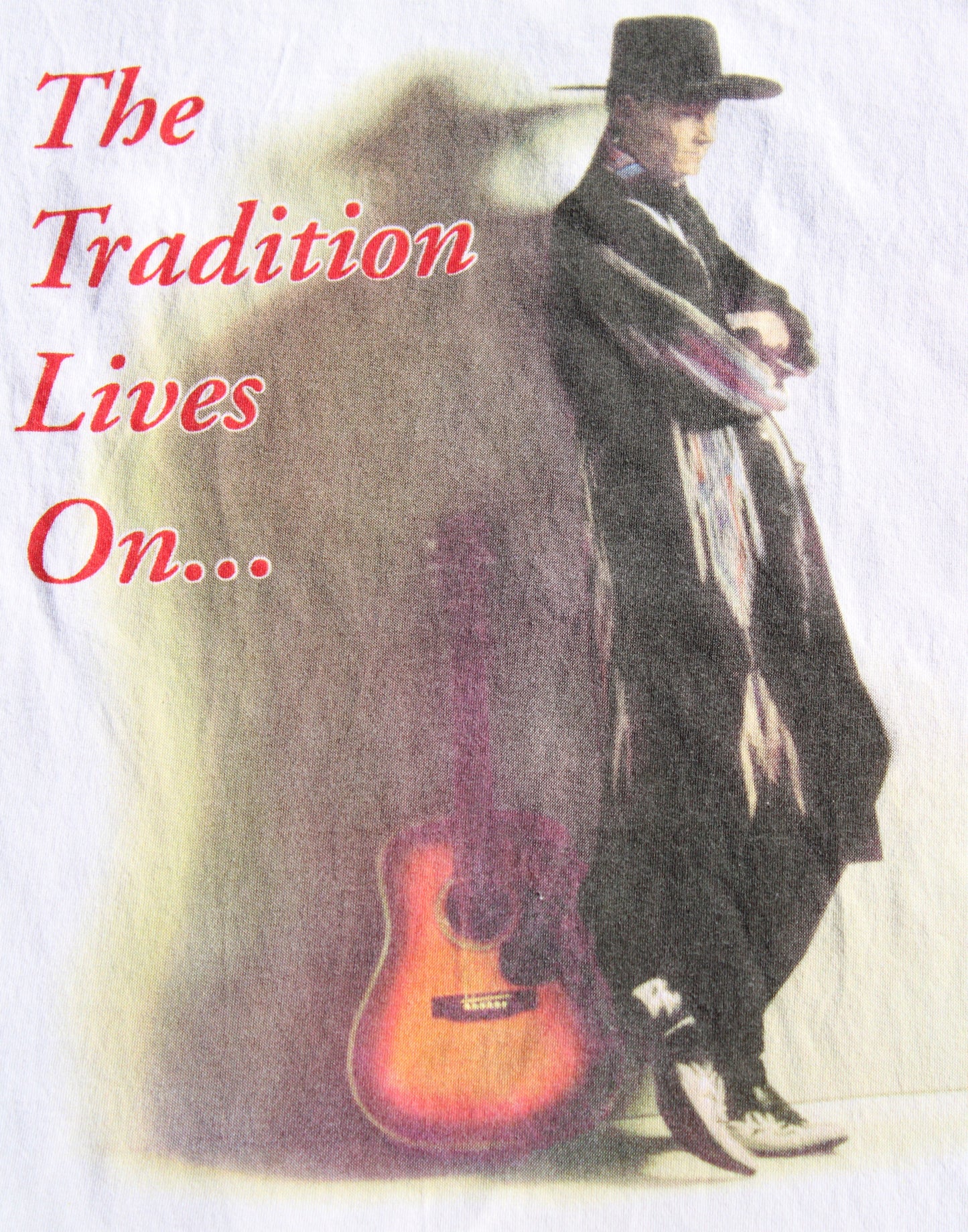 1990's Size XXL Hank Williams III "The Tradition Lives On" Tee Shirt