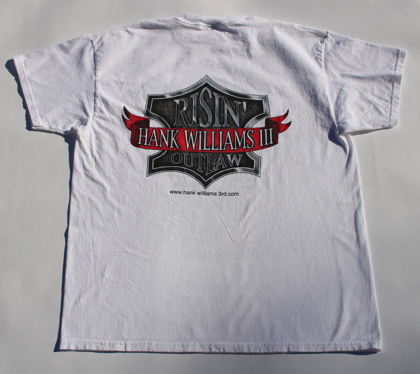 1990's Size XXL Hank Williams III "The Tradition Lives On" Tee Shirt