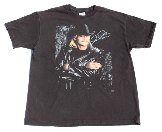 1994 Size XL Alan Jackson "Leather Jacket" Tee Shirt