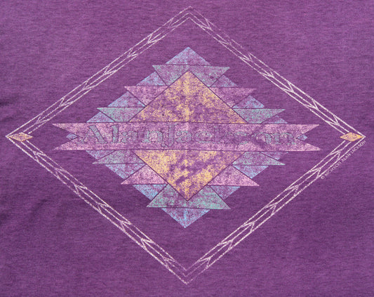 1993 Size XL Alan Jackson "A Lot About Livin'-Purple" Tee Shirt