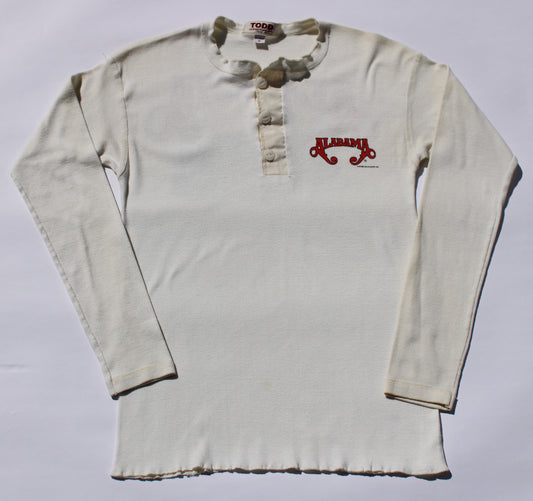 1984 Size Small Alabama "40 Hour Week Tour" Long Sleeve Shirt