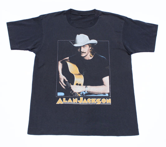 1991 Size Large Alan Jackson "Don't Rock The Jukebox" Tee Shirt