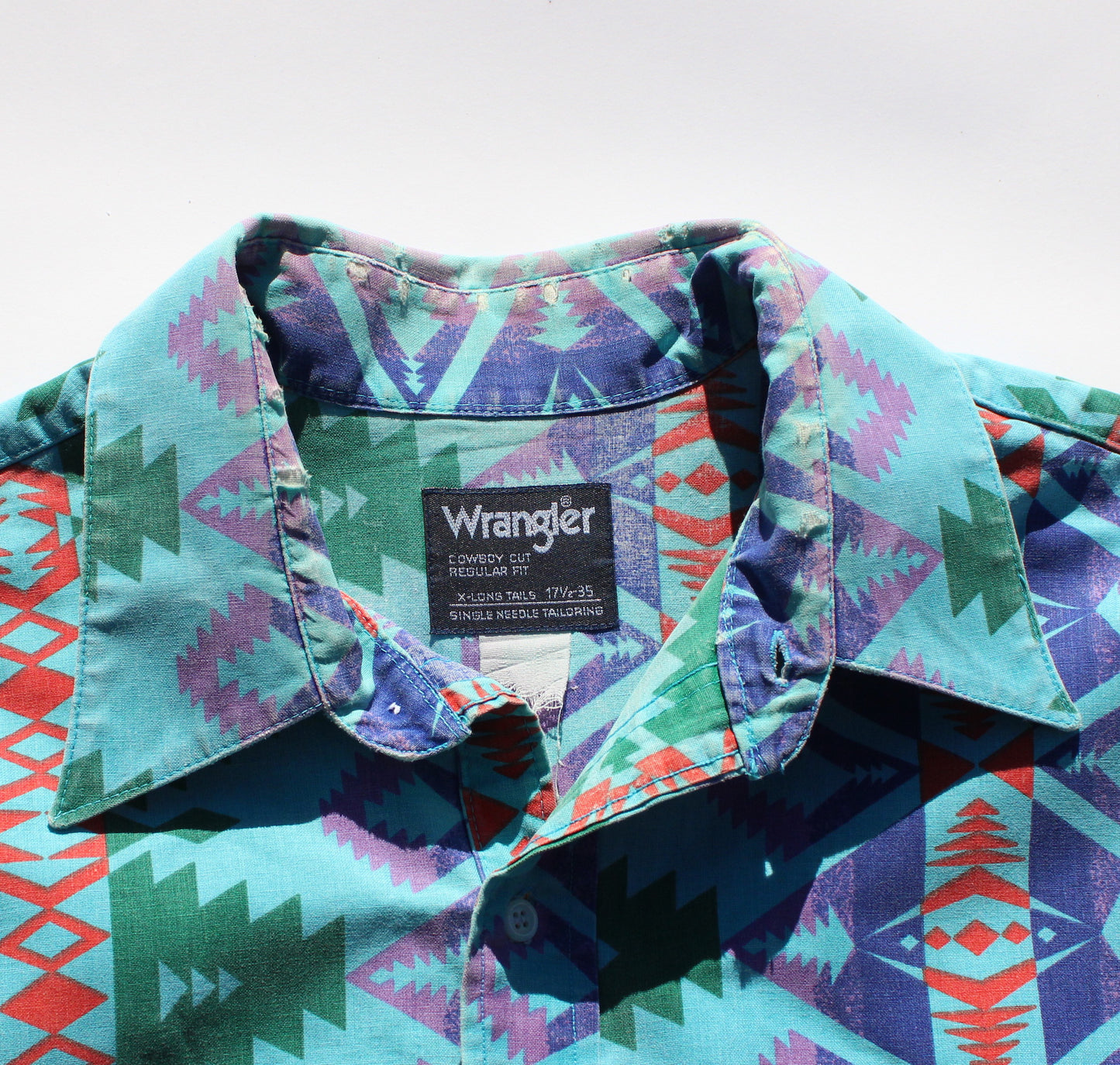 1990's Size XL Wrangler Rodeo Button Up shirt