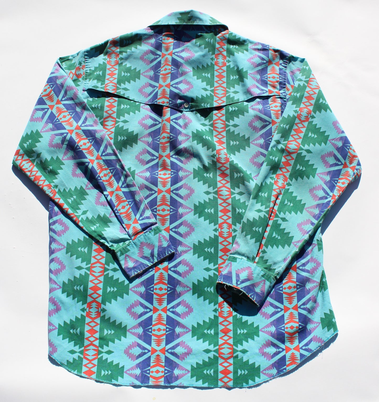 1990's Size XL Wrangler Rodeo Button Up shirt