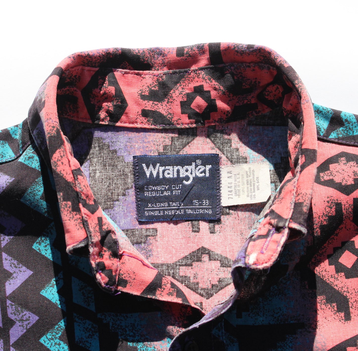 1990's Size Medium Wrangler Rodeo Button Up shirt