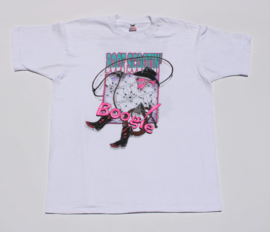 1992 Size XL Brooks & Dunn "Boot Scootin' Boogie" Tee Shirt