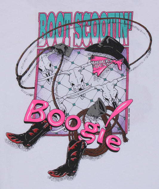 1992 Size XL Brooks & Dunn "Boot Scootin' Boogie" Tee Shirt