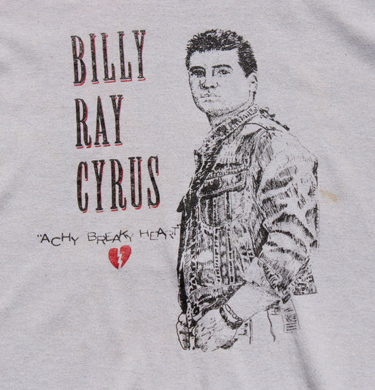 1990's Size Medium Billy Ray Cyrus "Achy Breaky Heart" Tee Shirt