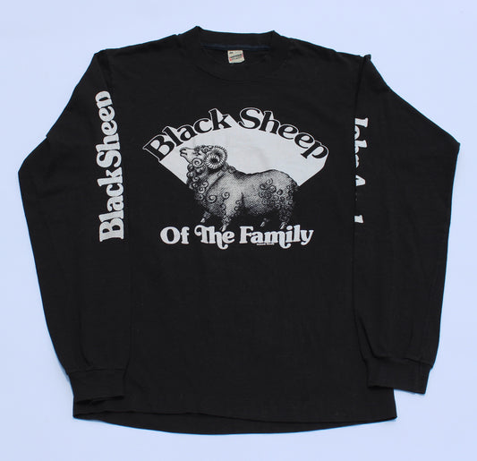 1980's Size Small John Anderson "Black Sheep Of The Family" Long Sleeve Shirt