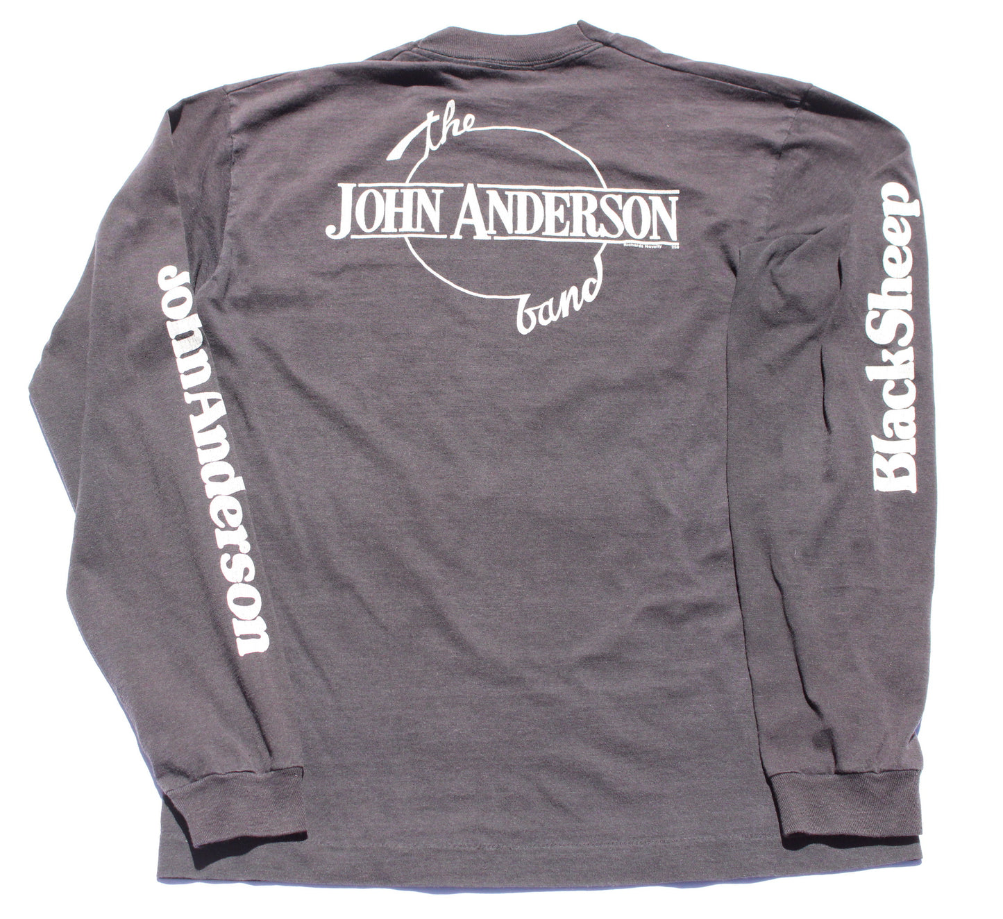1980's Size Medium John Anderson "Black Sheep Of The Family" Long Sleeve Shirt