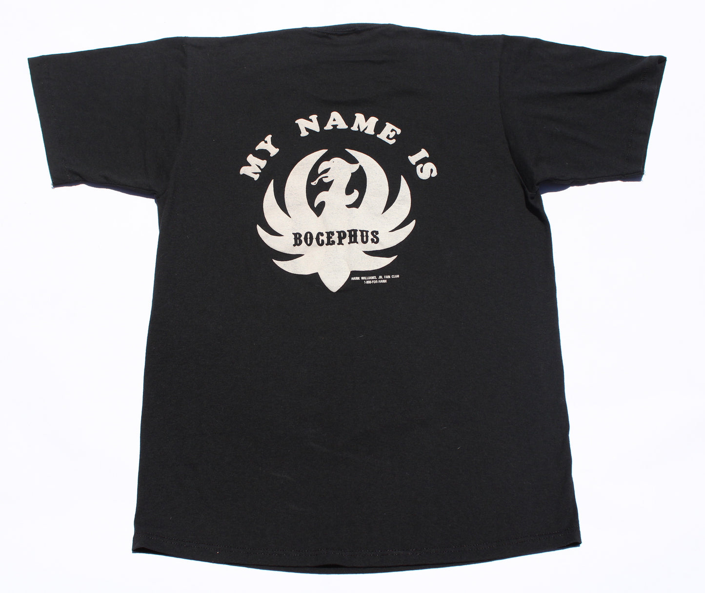 1990's Size Large Hank Williams Jr. "Bocephus" Tee Shirt