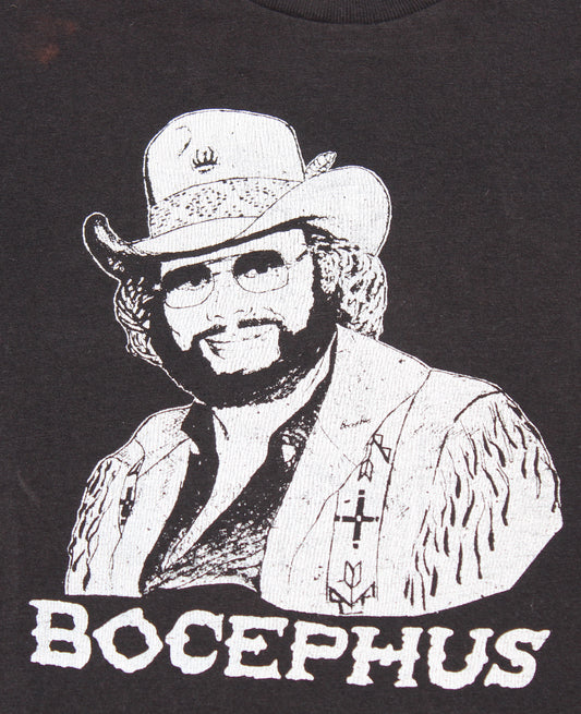 1985 Size Small Hank Williams Jr. "Whiskey Bent And Hell Bound Tour" Tee Shirt