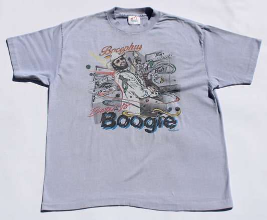 1987 Size Large Hank Williams Jr. "Bocephus-Born To Boogie" Tee Shirt