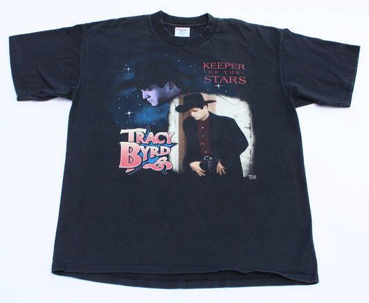 1990's Size XL Tracy Byrd "Keeper Of The Stars" Tee Shirt