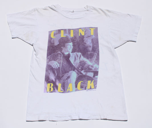 1989 Size Medium Clint Black "Killing Time Tour" Tee Shirt
