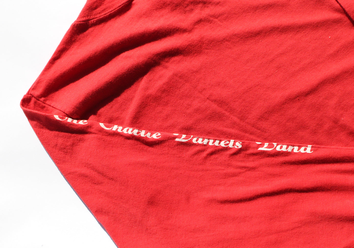 1980's Size Small Charlie Daniel's Band "Logo" Long Sleeve Shirt