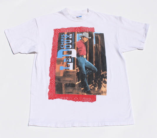 1994 Size Large Chris LeDoux "Western Underground" Tee Shirt