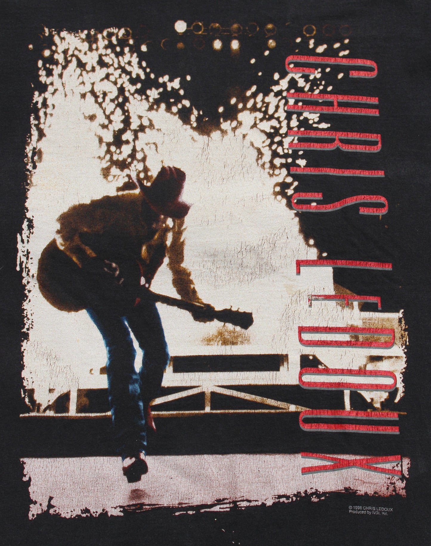 1998 Size Medium Chris Ledoux "Live" Tee Shirt