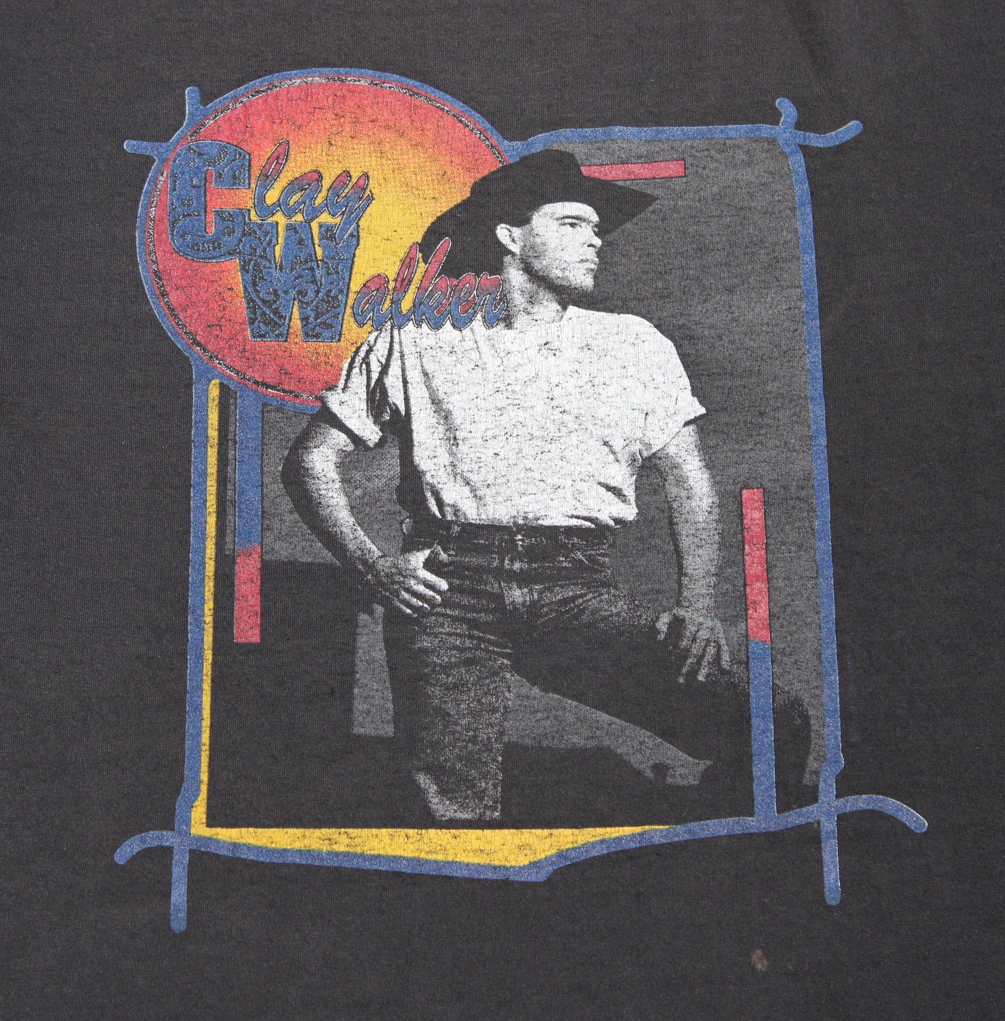 1993 Size XL Clay Walker "What's It To You" Tee Shirt