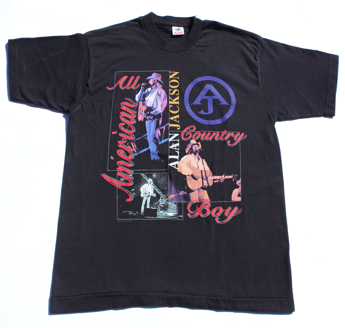 1995 Size Large Alan Jackson "All American Country Boy" Tee Shirt