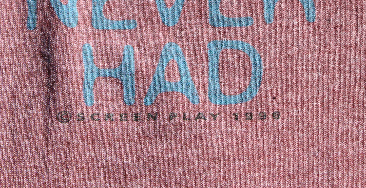 1996 Size XL Daryle Singletary "Too Much Fun" Tee Shirt