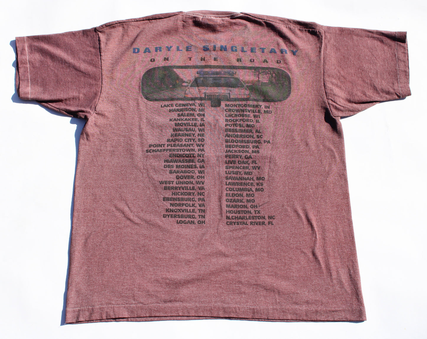 1996 Size XL Daryle Singletary "Too Much Fun" Tee Shirt